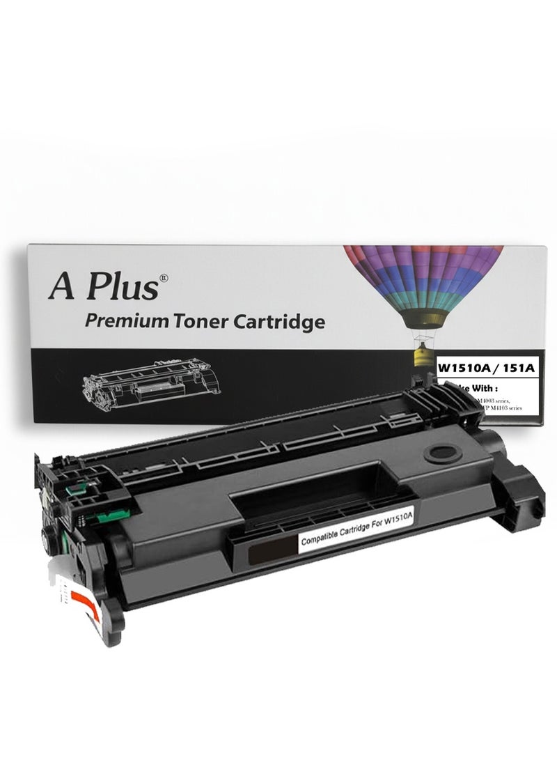 APlus 151A / W1510A Compatible Black Toner Cartridge for HP LaserJet Pro M4003 / MFP M4103 Series (3000 Page Yield) - Image 1